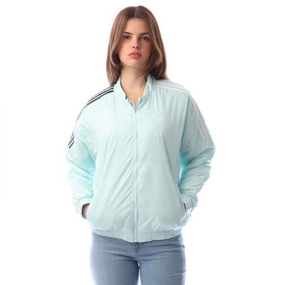 Adidas Womens/Ladies Peloton Bomber Jacket / Mint